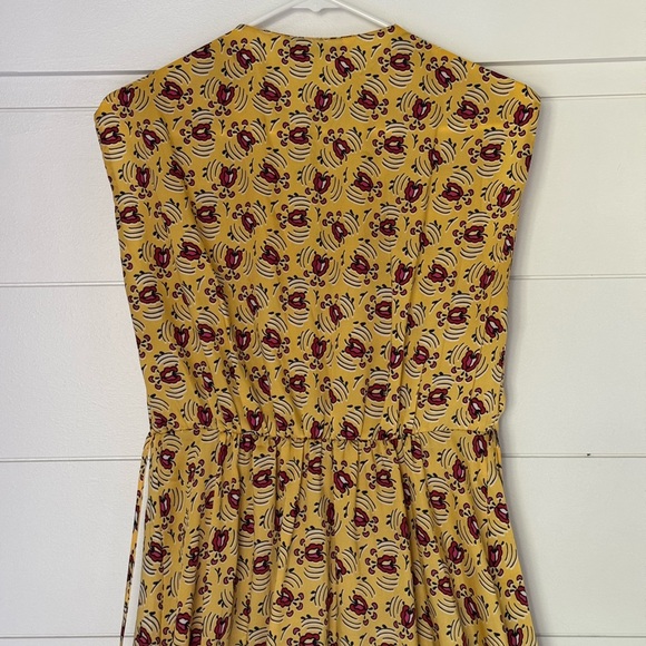 Zara Yellow Floral Sleeveless Dress, Women’s S - Picture 7 of 8